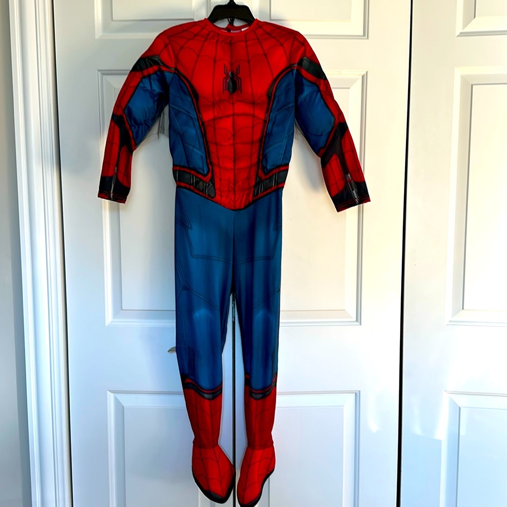 Rubies Spider-Man Superhero Kids Costume - youth M (7/8). 4 pieces